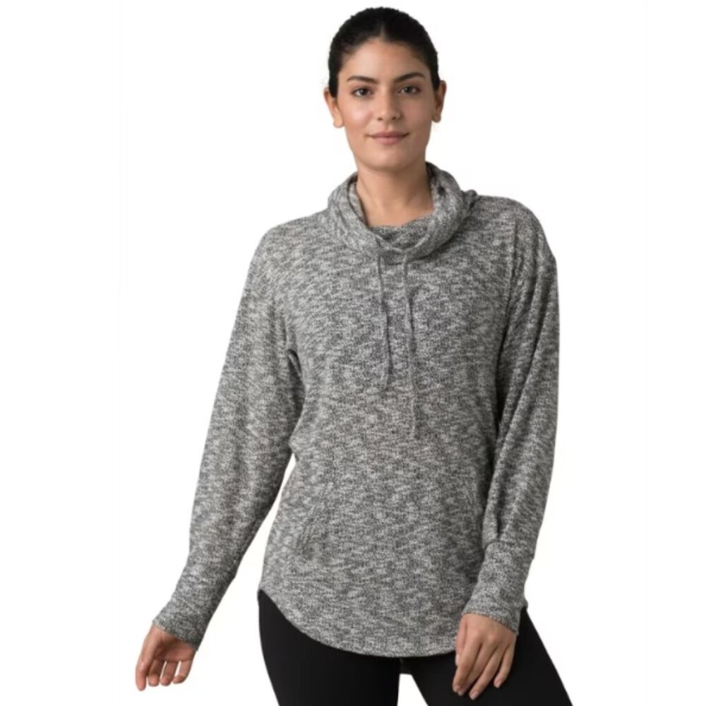 prAna Frieda Top Cowl Neck Lightweight Sweater - Large